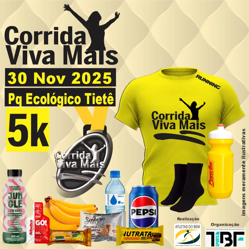Capa do evento CORRIDA VIVA MAIS