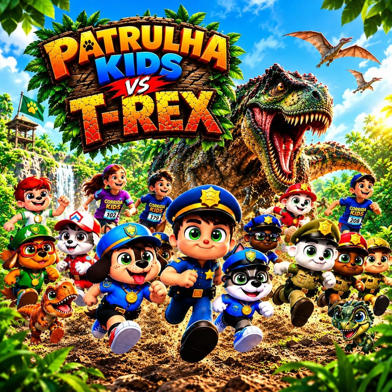 Capa do evento PATRULHA KIDS VS T-REX 2026