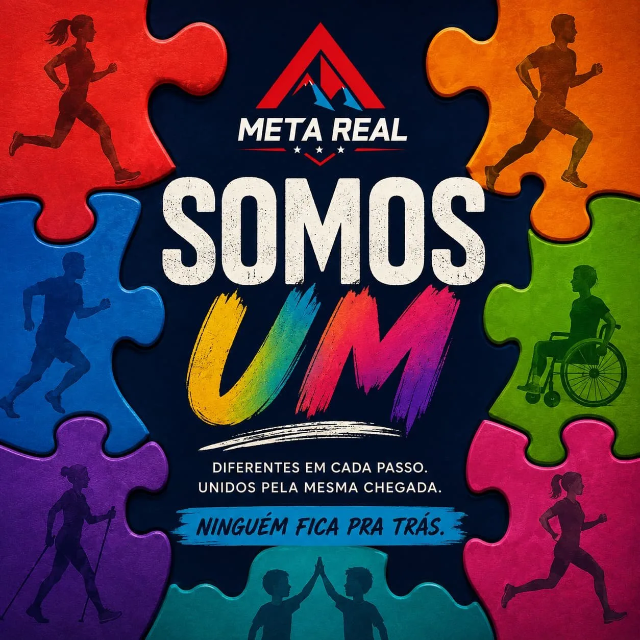 Capa do evento CORRIDA META REAL SOMOS UM