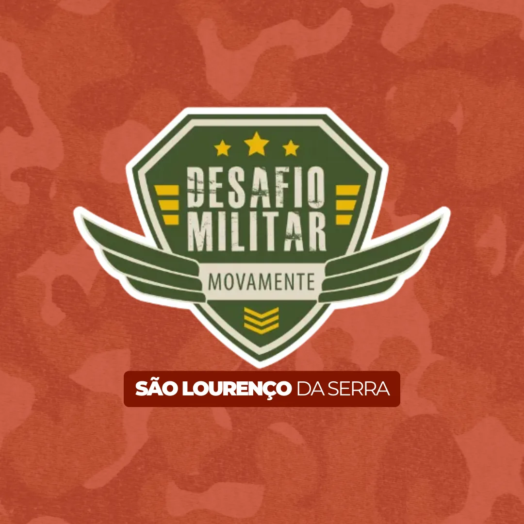 Capa do evento DESAFIO MILITAR MOVAMENTE 2025 ETAPA SÃO LOURENÇO DA  SERRA