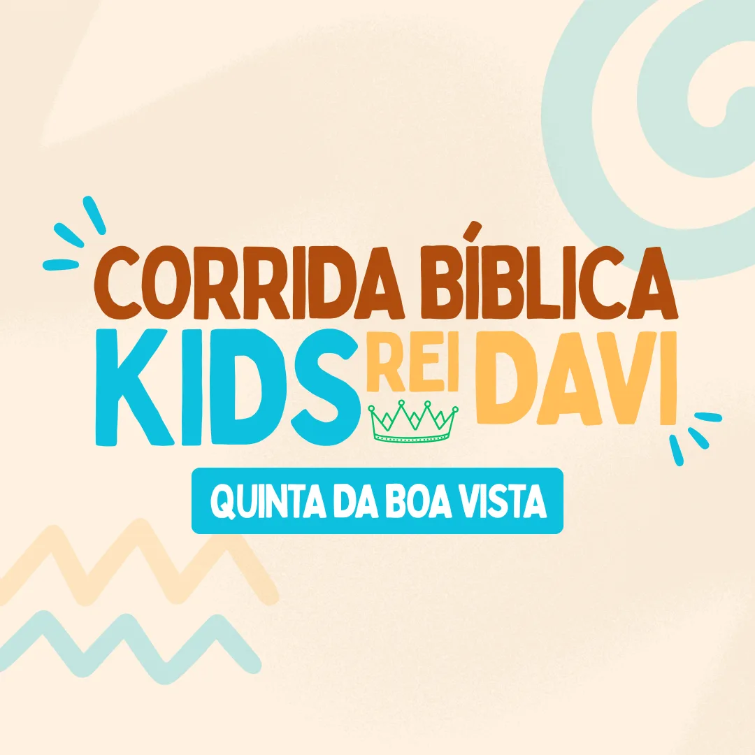 Capa do evento CORRIDA KIDS BíBLICA - ETAPA DAVI