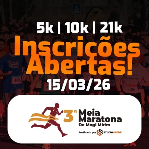 Capa do evento 3ª MEIA MARATONA DE MOGI MIRIM