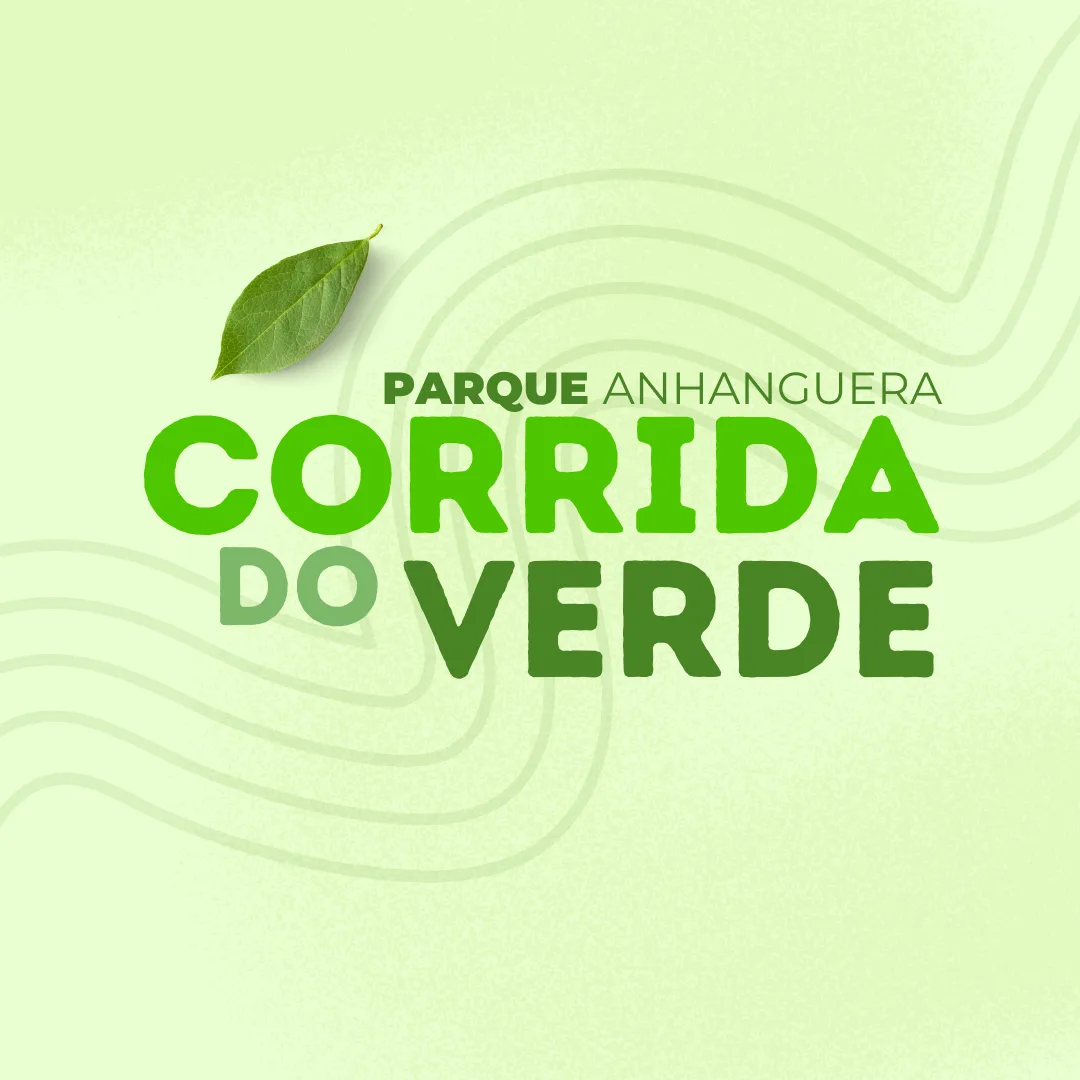 Capa do evento CORRIDA DO VERDE - PQ ANHANGUERA