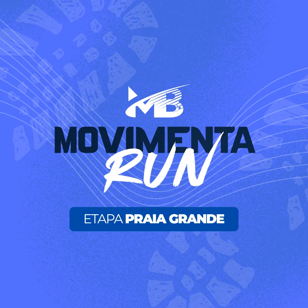 Capa do evento Movimenta Run / Praia Grande - 5 e 10 KM