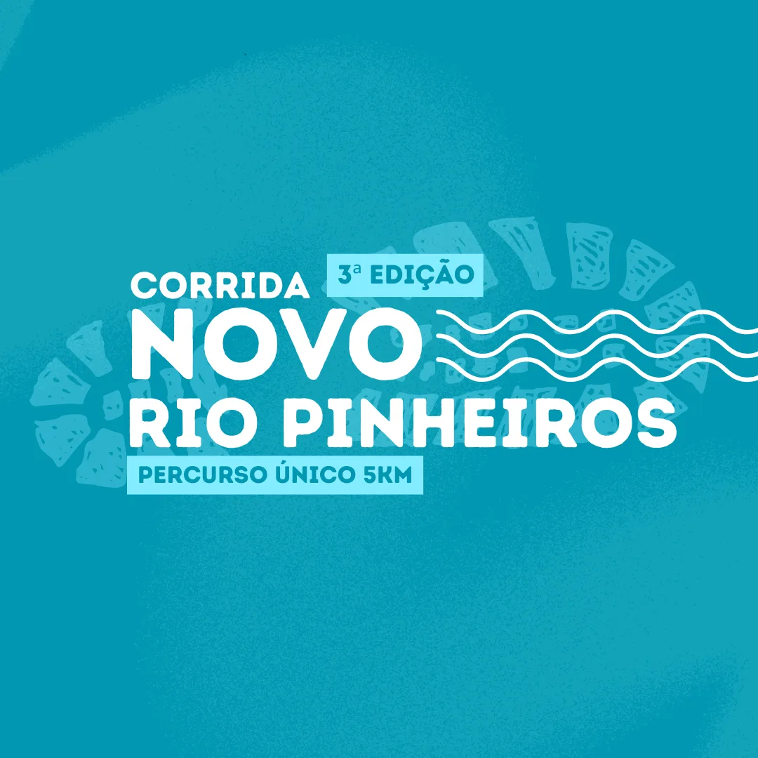 Capa do evento 3ª CORRIDA PROJETO NOVO RIO PINHEIROS
