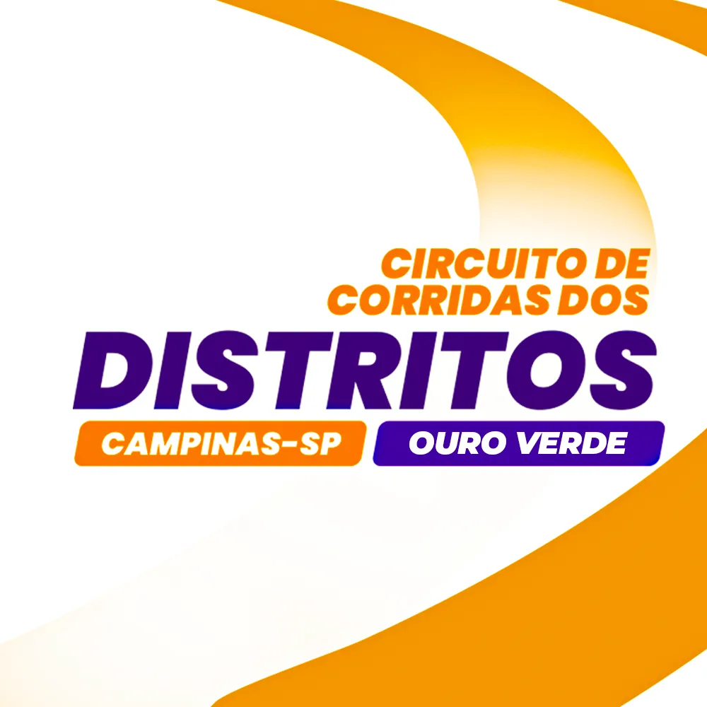 Capa do evento OURO VERDE - CIRCUITO DE CORRIDAS DOS DISTRITOS 2025