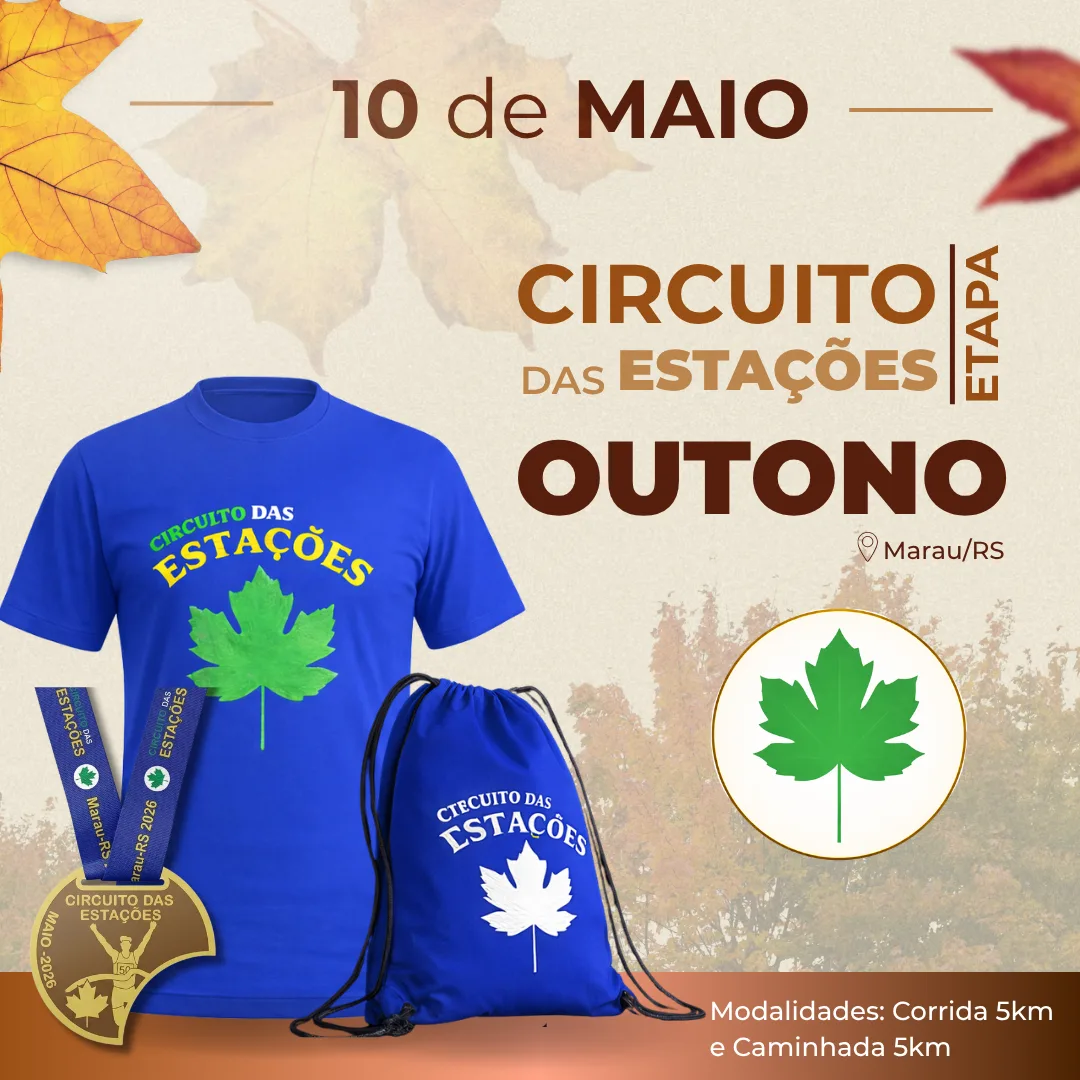 Capa do evento CIRCUITO DAS ESTAÇÕES - ETAPA OUTONO